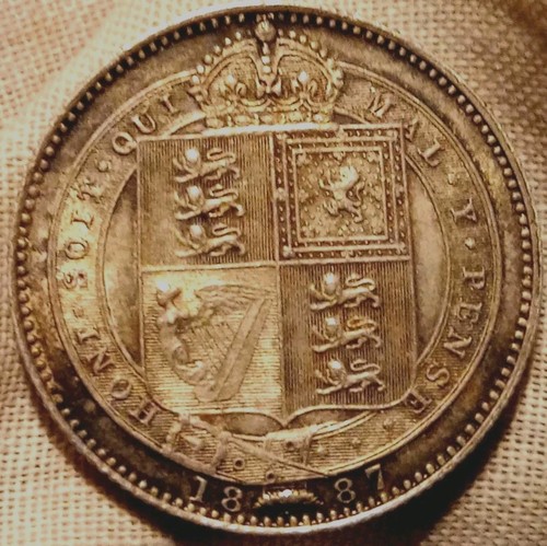 1887 queen victoria silver - 1887,