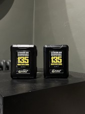 2 x CineGearPro 135wh V Mount