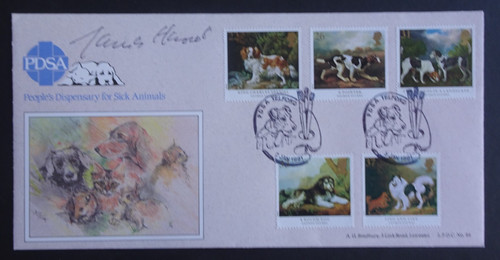 1991 pdsa bradbury ltd fdc - ed,