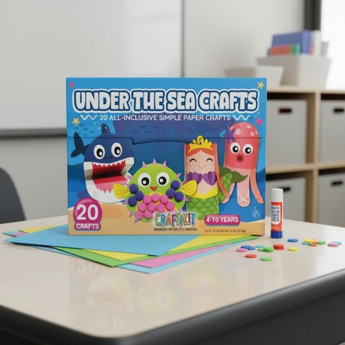 Project craft kit - 20-project, themed