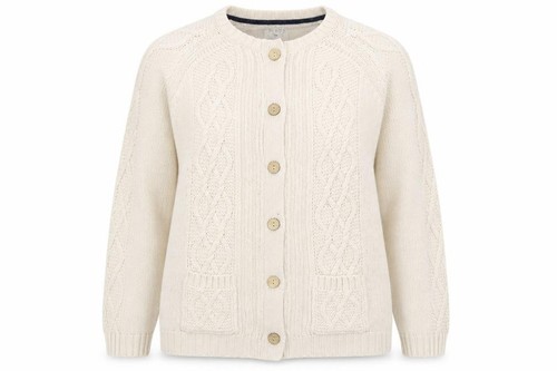 Country rose womens cardigan - rose,