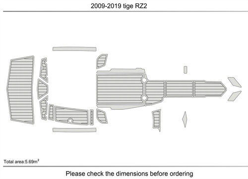 2009 2019 tige rz2 - whole, set