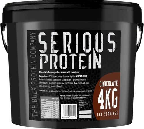 Serious whey protein powder - powder, &