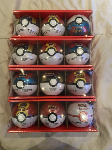 Pokemon pokeball tins set - 3,