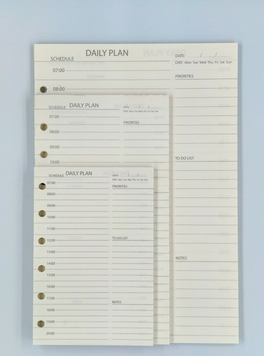 A7 100gsm undated - 100gsm,