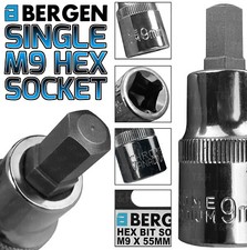 BERGEN Hex Socket H9mm 1/2"