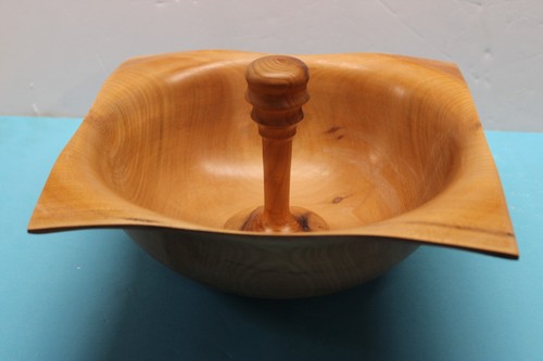 Hand turned wooden - hand,