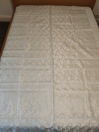 Pearl white tablecloth fabric - pearl,