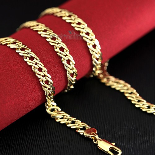 9ct gold 8mm solid double - gold,