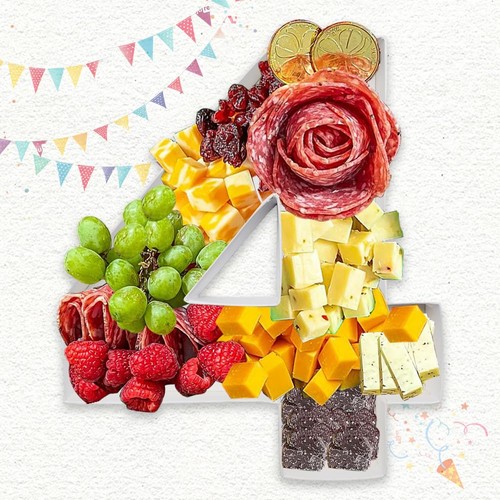 Charcuterie cardboard number - cardboard,