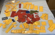 Job lot of old Vintage Meccano - Various Pieces over 100 pieces
