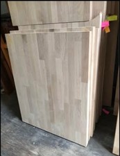 10 x Solid Oak Worktop Off Cuts (see description for size)