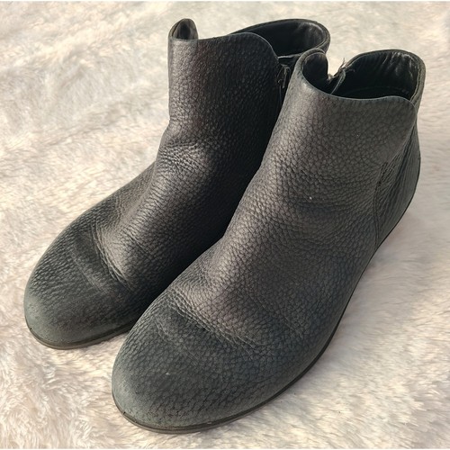 Ecco womens black - black, pebbled