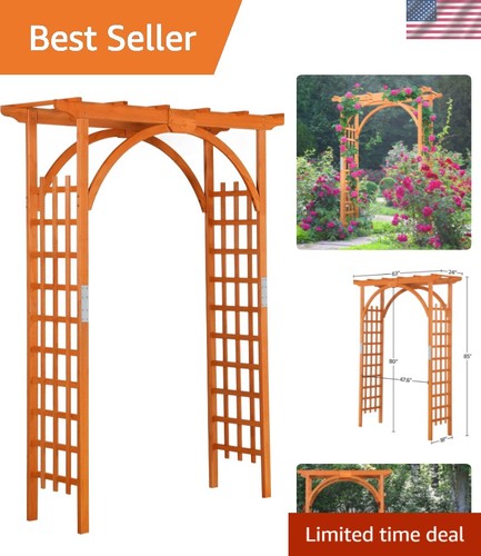 Natural brown wooden garden - natural,