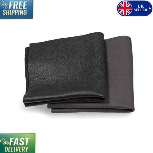 Black leather scraps extra - leather,