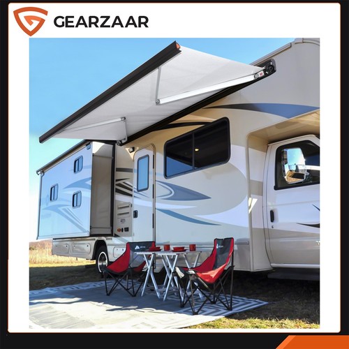 Electric campervan awning sun - campervan,