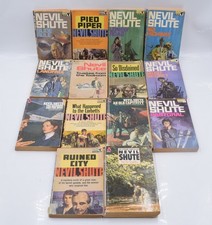 15 x Nevil Shute Vintage Book Bundle - PAN Paperback Books 60's -70's