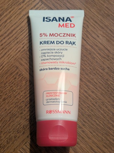 Isana med hand cream - urea, ~