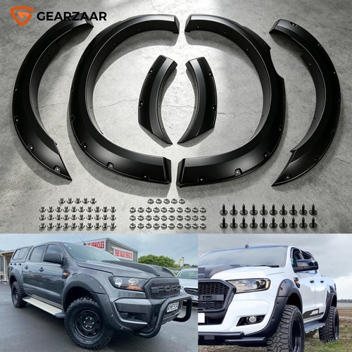 Black wide wheel arch fender - black,
