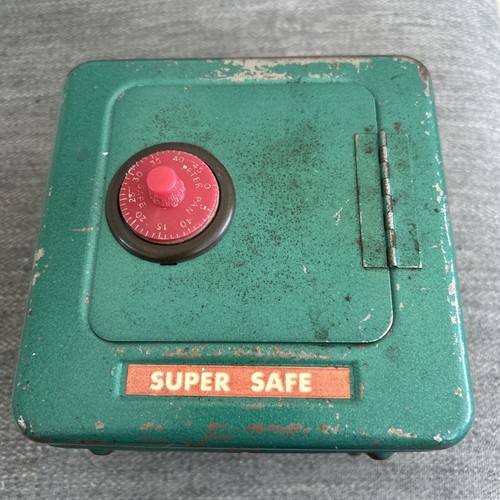 Vintage super safe money box - vintage,