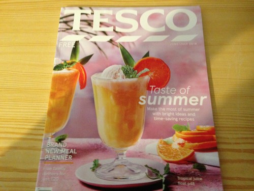 Tesco magazine june july - tesco, magazine!