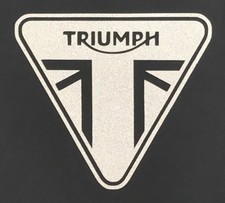 Triumph vinyl sticker - x,