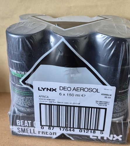 Lynx africa body spray - x,