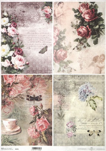 Rice paper for decoupage - for,