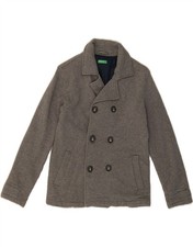 BENETTON Boys Pea Coat 10-11