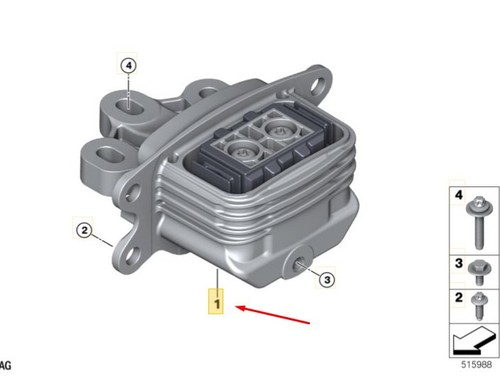 Bmw u11 gearbox mount - u11,