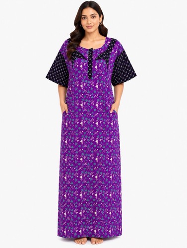 Indian night dress cotton - indian,