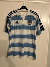 ARGENTINA UAR 2011/2012 RUGBY UNION SHIRT JERSEY ADIDAS SIZE M