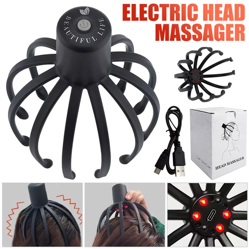 Electric scalp head - scalp, massager