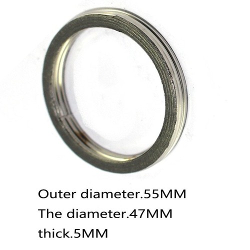 Exhaust gaskets 55mm id - gaskets,