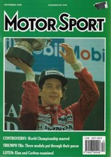 MOTOR SPORT 1990 DEC - ALFA 3L