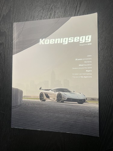Koenigsegg magazine 2019 25th - magazine,