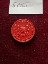 Plymouth Corporation Trams Or Buses 3D Token