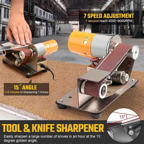 Mini electric belt sander - mini, 7