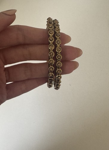Indian gold bangles size 4 - indian,