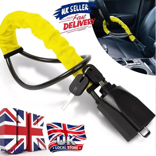Seat belt lock steering wheel - seat,