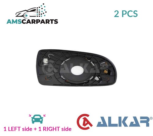 Rear view mirror glass pair - rear,