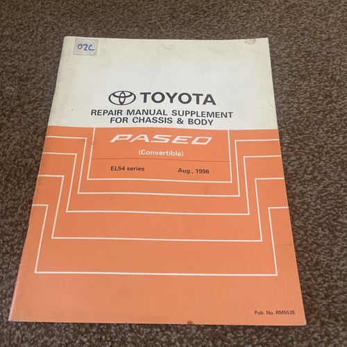 Toyota paseo convertible el54 - convertible,