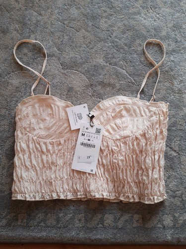Zara ladies bra top cream - top.,