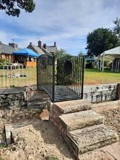 Wrought Iron Bridge Garden