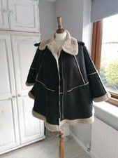Topshop poncho coat size 8 