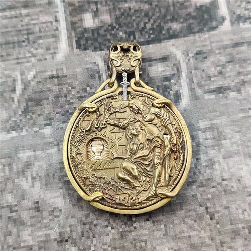 Hobo nickel coin 1921 morgan - nickel,