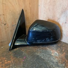 BMW X3 Wing Mirror Manual Fold Passenger Left N/S G01 5 Pin 2017-2020 Black