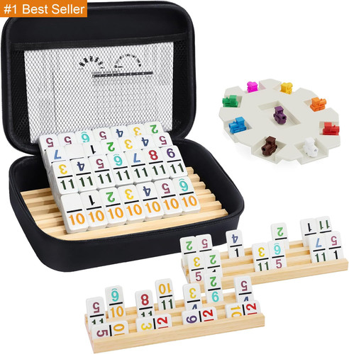 Mexican train dominoes set - mexican,