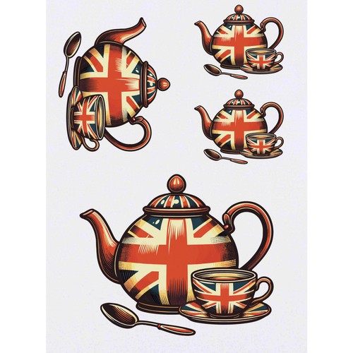 Union jack teapot - jack, teapot'