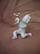 Wallendorf ?  "Child with Horn" Figurine